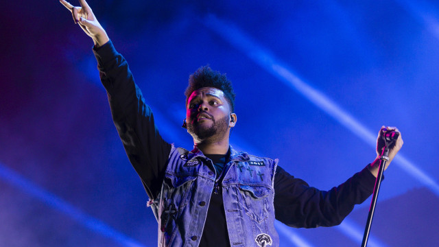 Canadian singer and composer Abel Makkonen Tesfaye `The Weeknd` perfoms on stage during International Festival of Benicassim, Spain, 13 July 2017